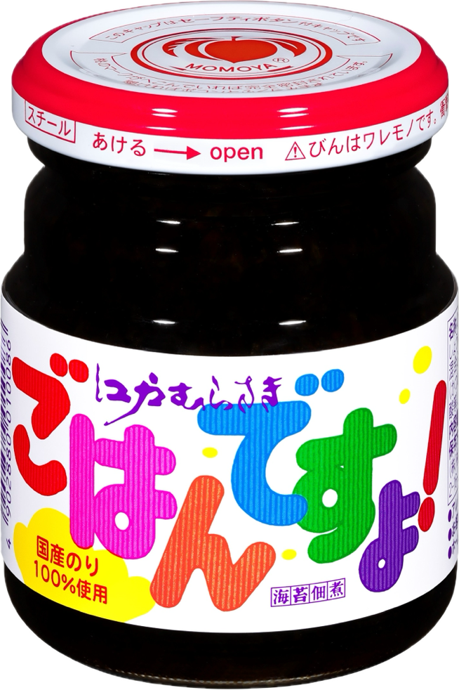 Momoya Edo Muraski Gohan Desu Yo! Nori Tsukudani 180g