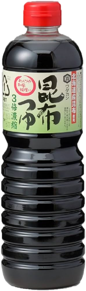 "Wadakan""Konbu Tsuyu - Kelp Soup Stock 3x Concentrate 1lt