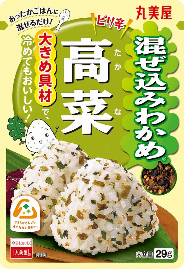 Marumiya Mazekomi Wakame Takana Rice Mix 29g
