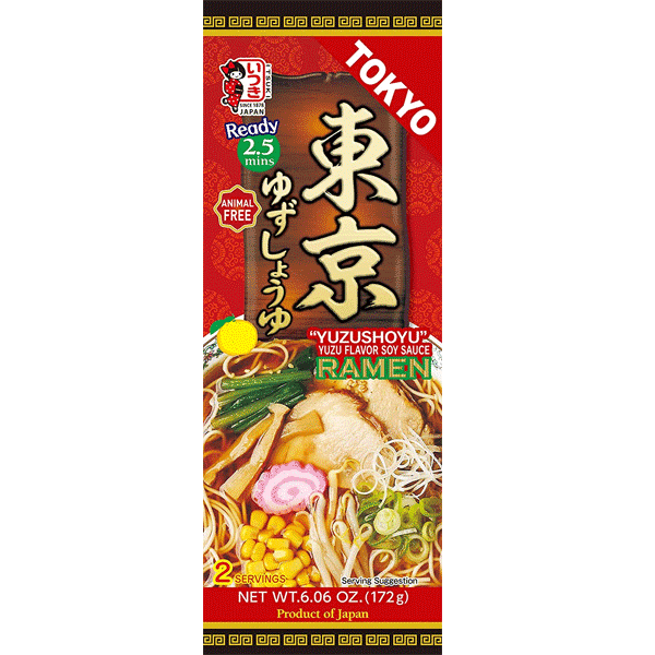 "Itsuki" Kaigai Yo Tokyo Yuzu Shoyu Ramen 172g