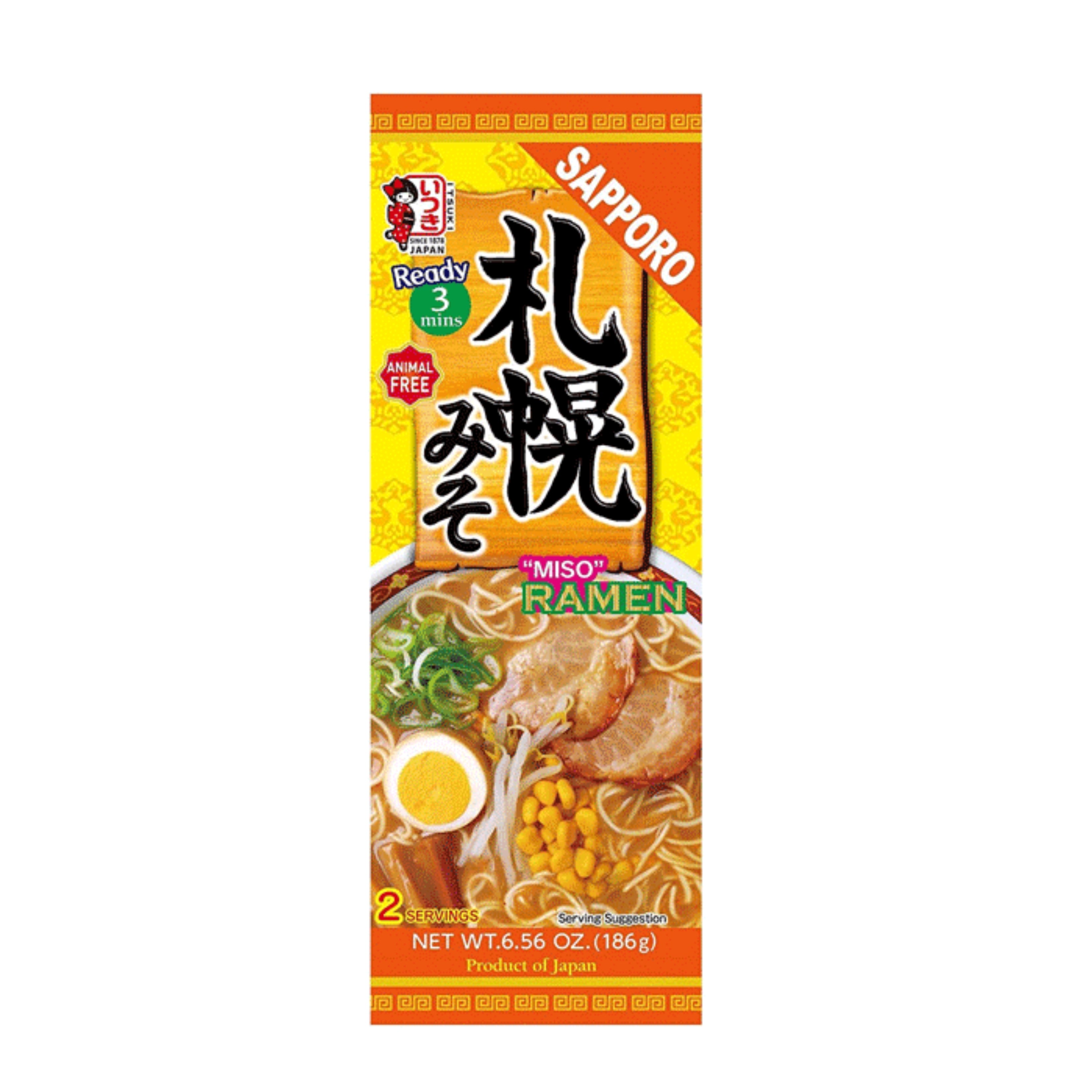 "Itsuki" Sapporo Miso Ramen 186gm