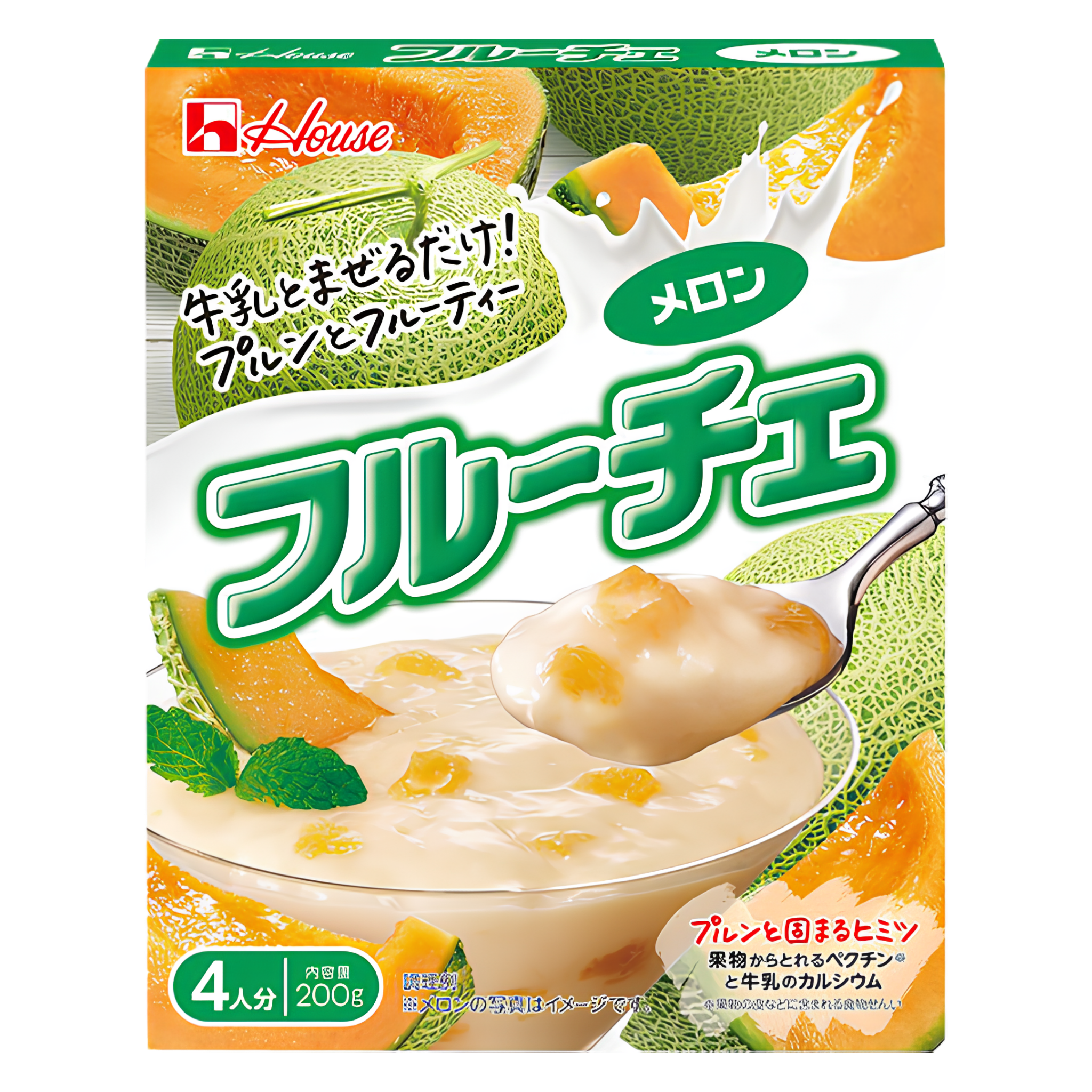 House Fruiche Melon Dessert Mix 200g