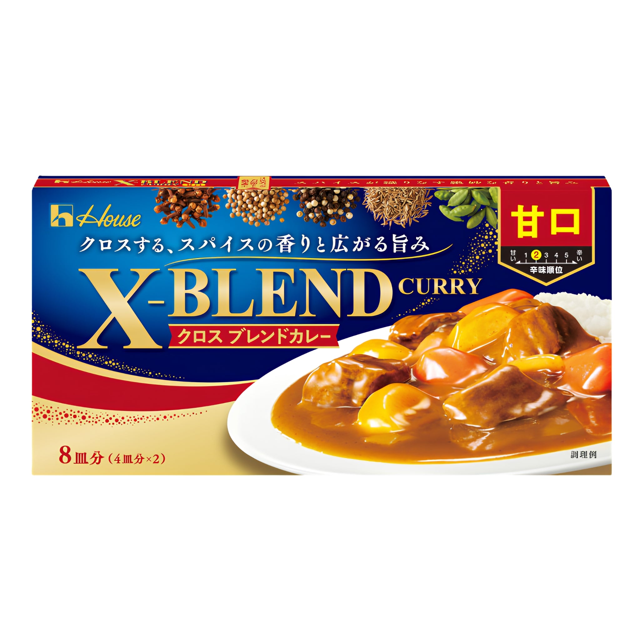 House X-Blend Curry Mild 140g