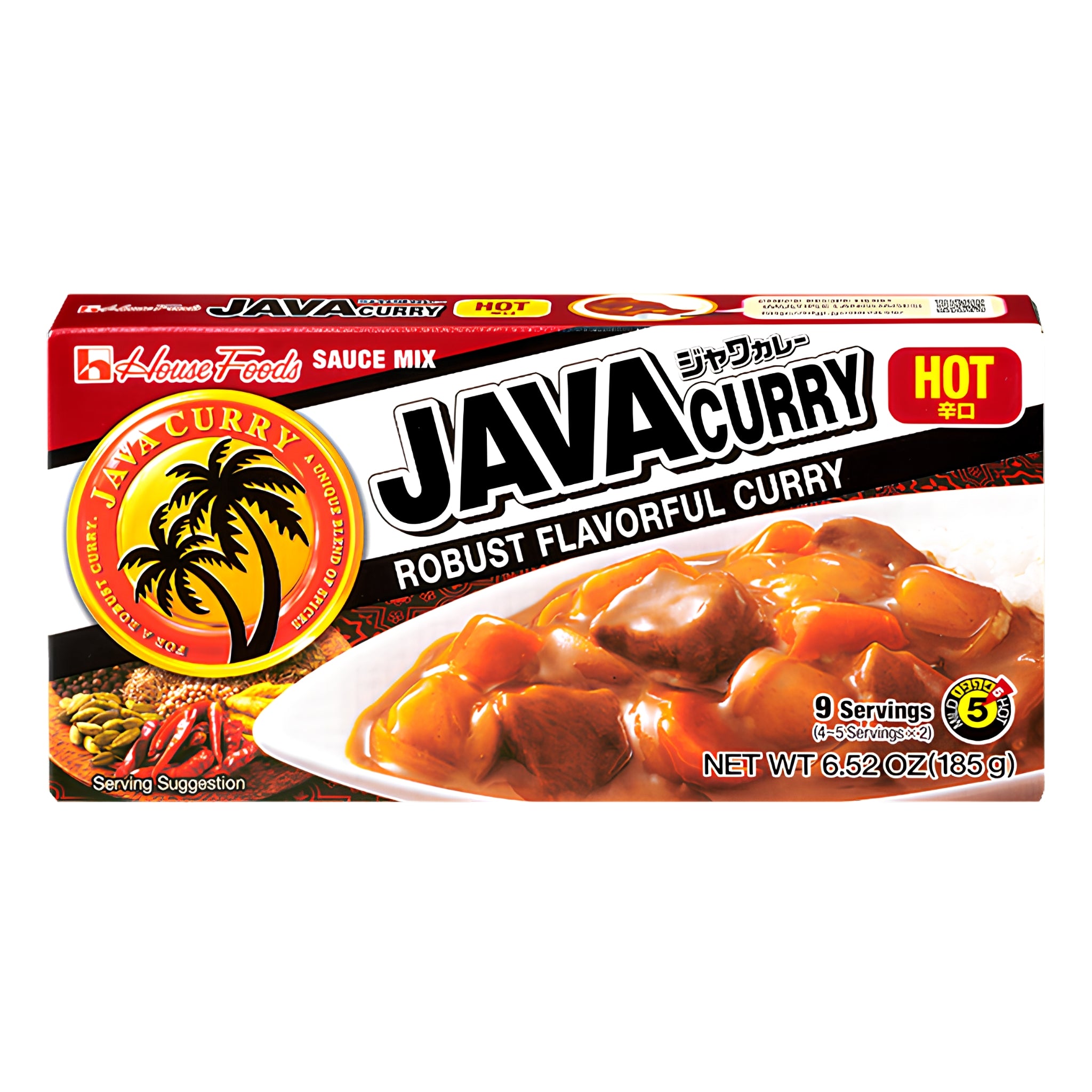 House Java Curry Hot 185g