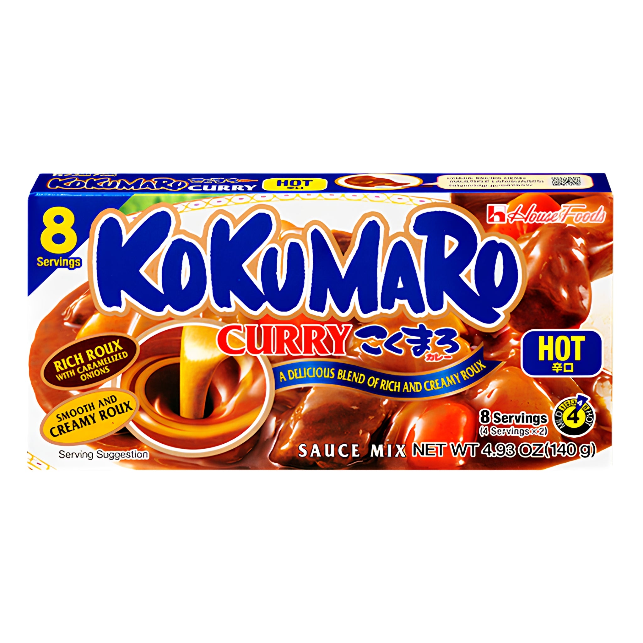 House Kokumaro Curry Hot 140g