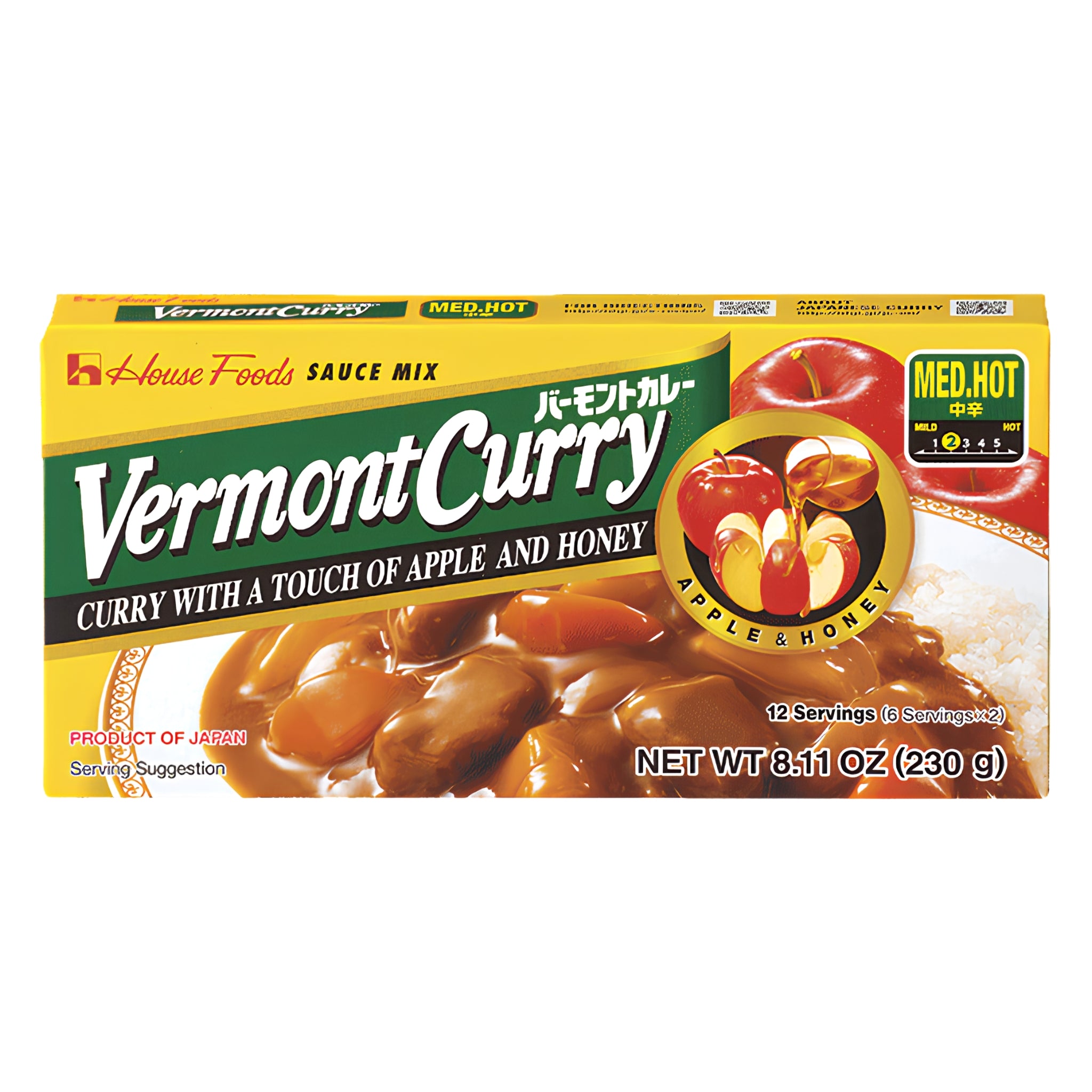 House Vermont Curry Medium Hot 230g