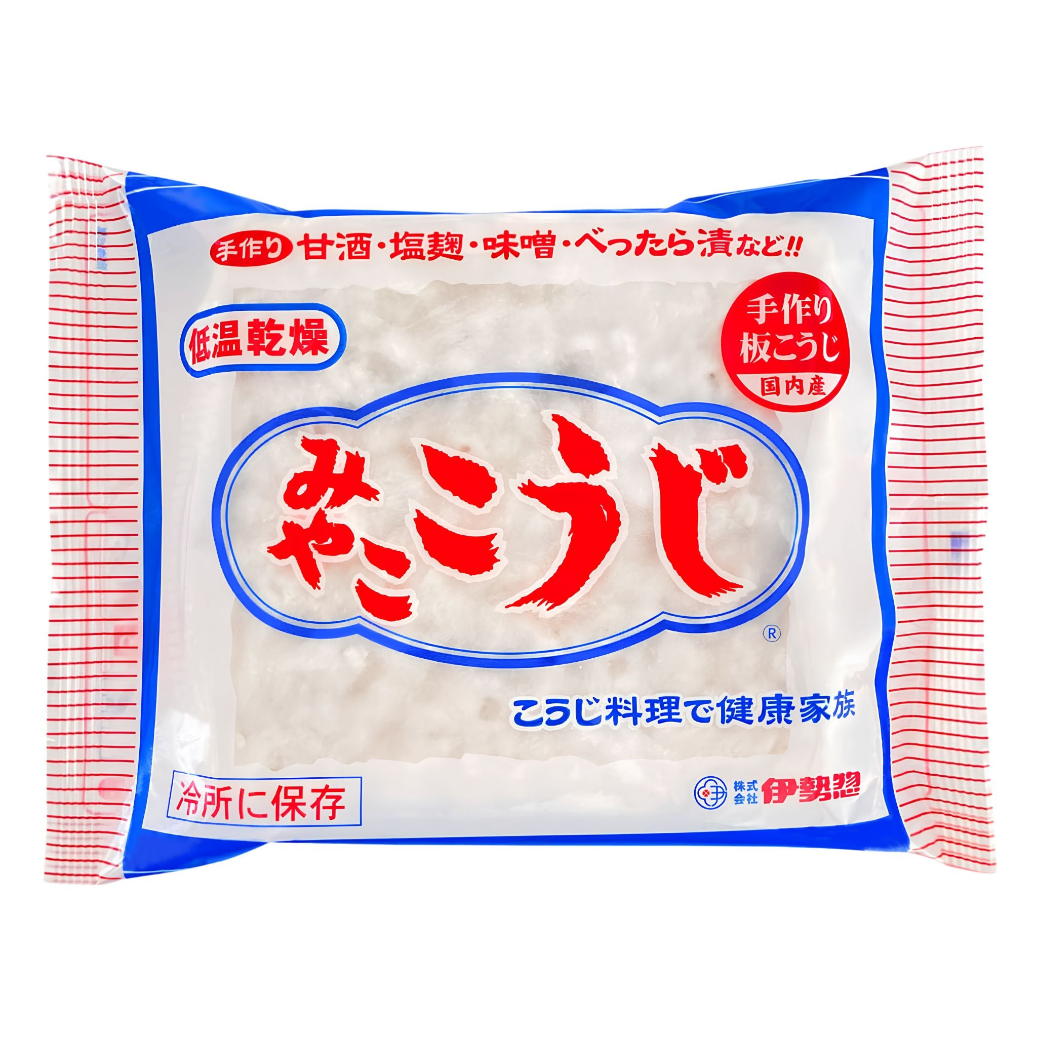 Isesou Miyako Koji (Dried Rice Koji, Block Type) 200g
