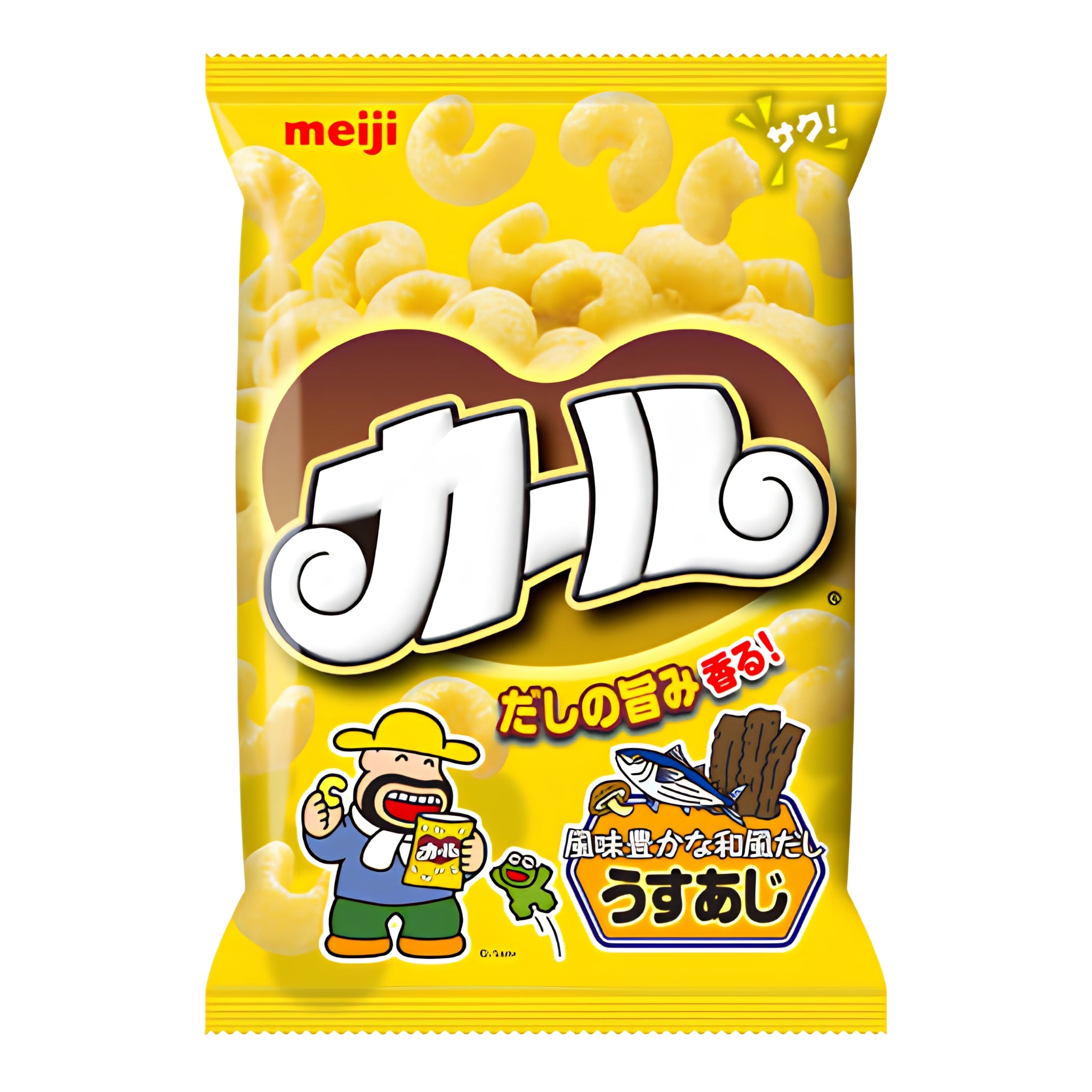 Meiji Curl Usuaji (Lightly Seasoned) Corn Puffs 68g
