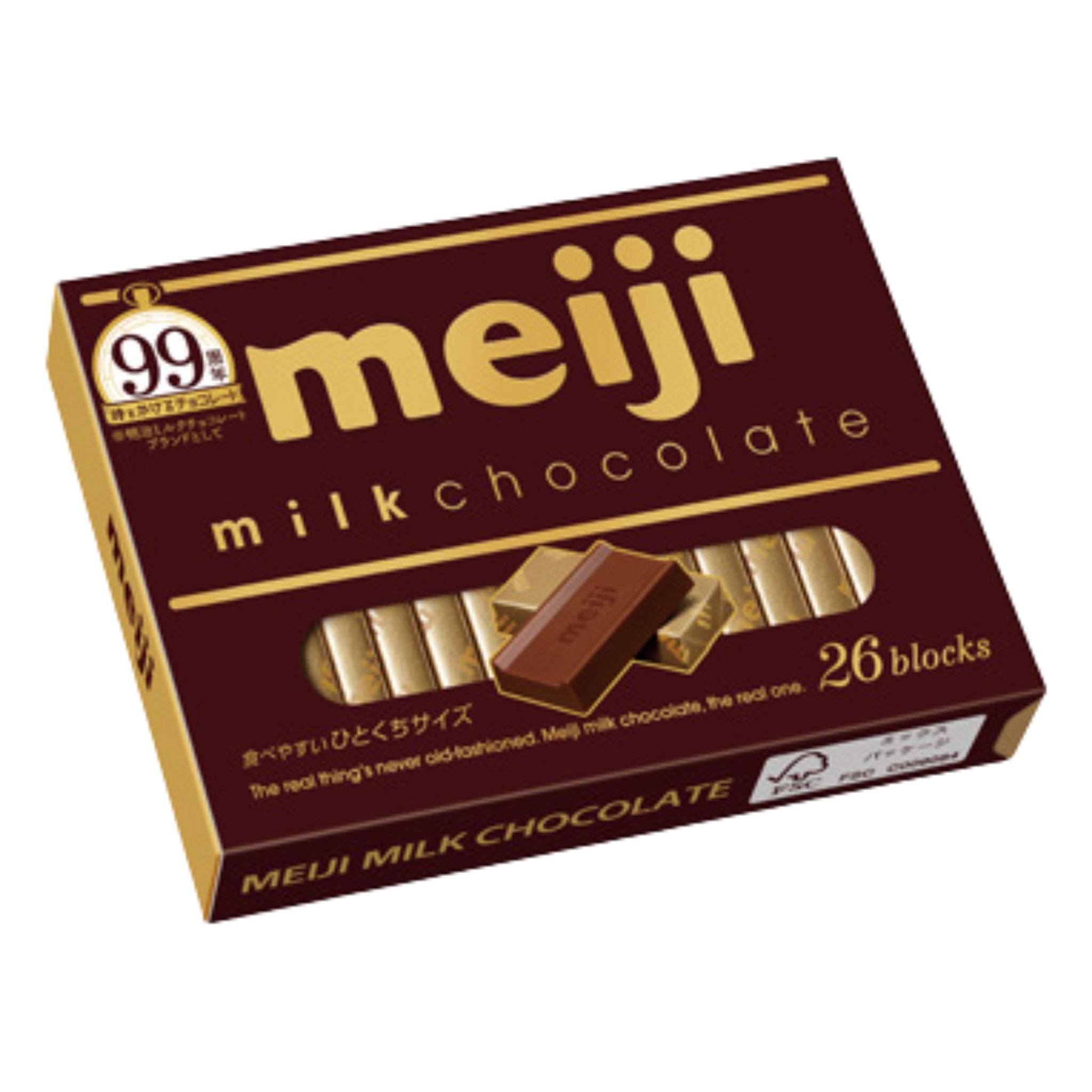 Meiji Milk Chocolate Box 26pcs 120g