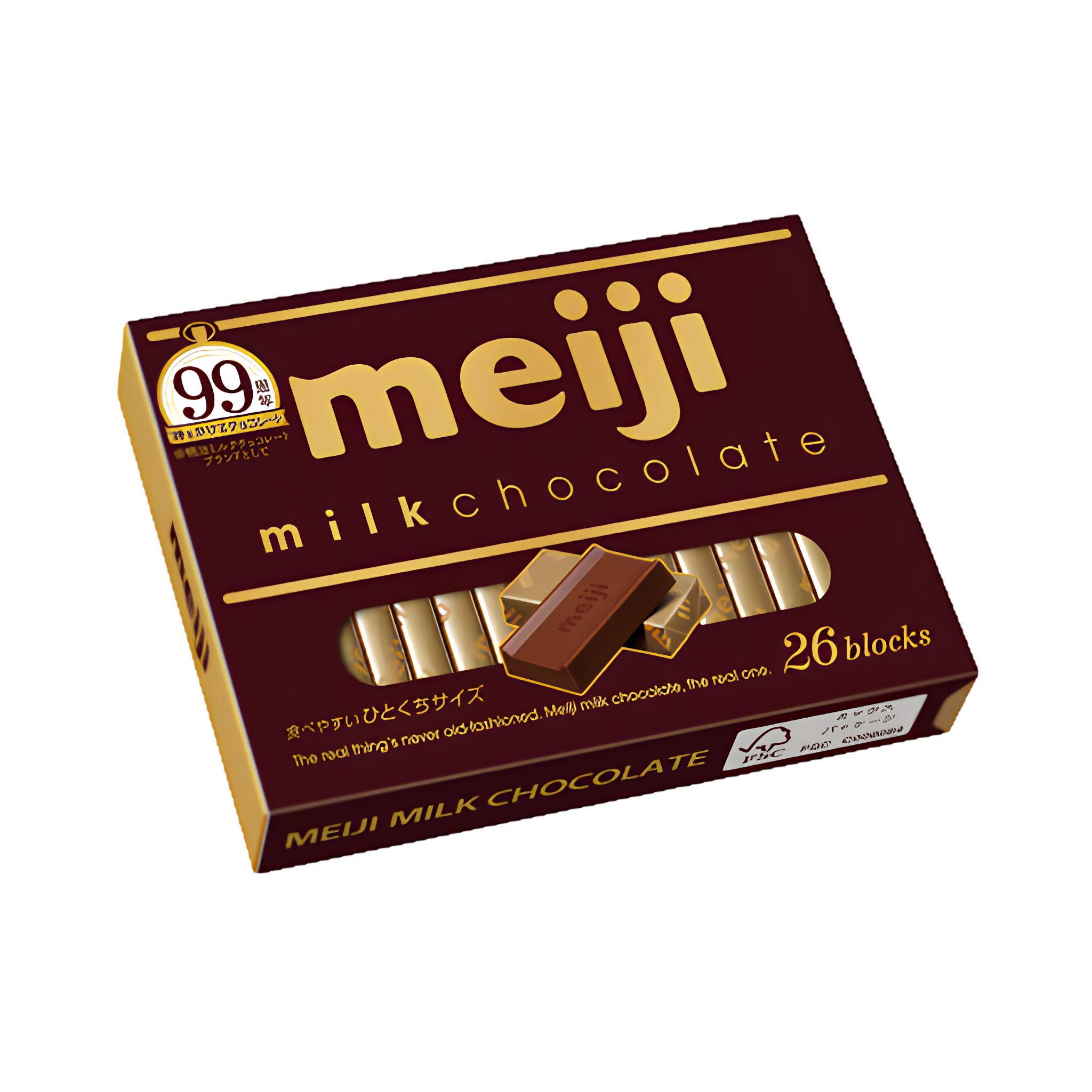 Meiji Milk Chocolate Box 26pcs 120g