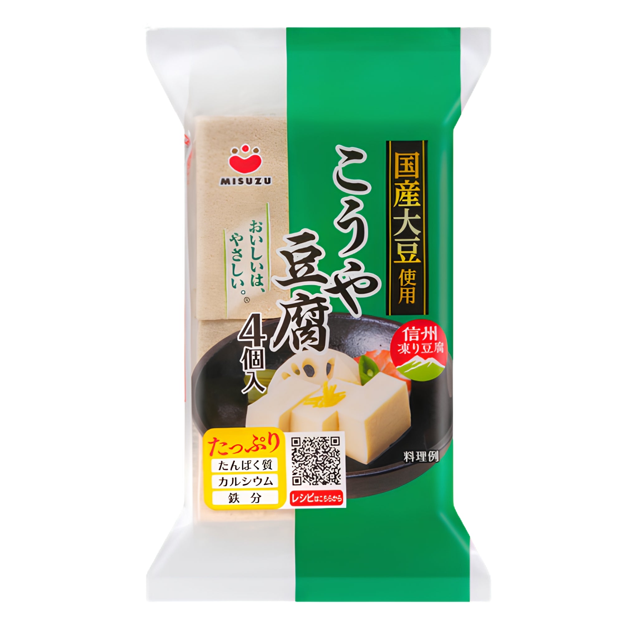 Misuzu Koya Tofu Freeze-Dried Tofu 4pc 66g