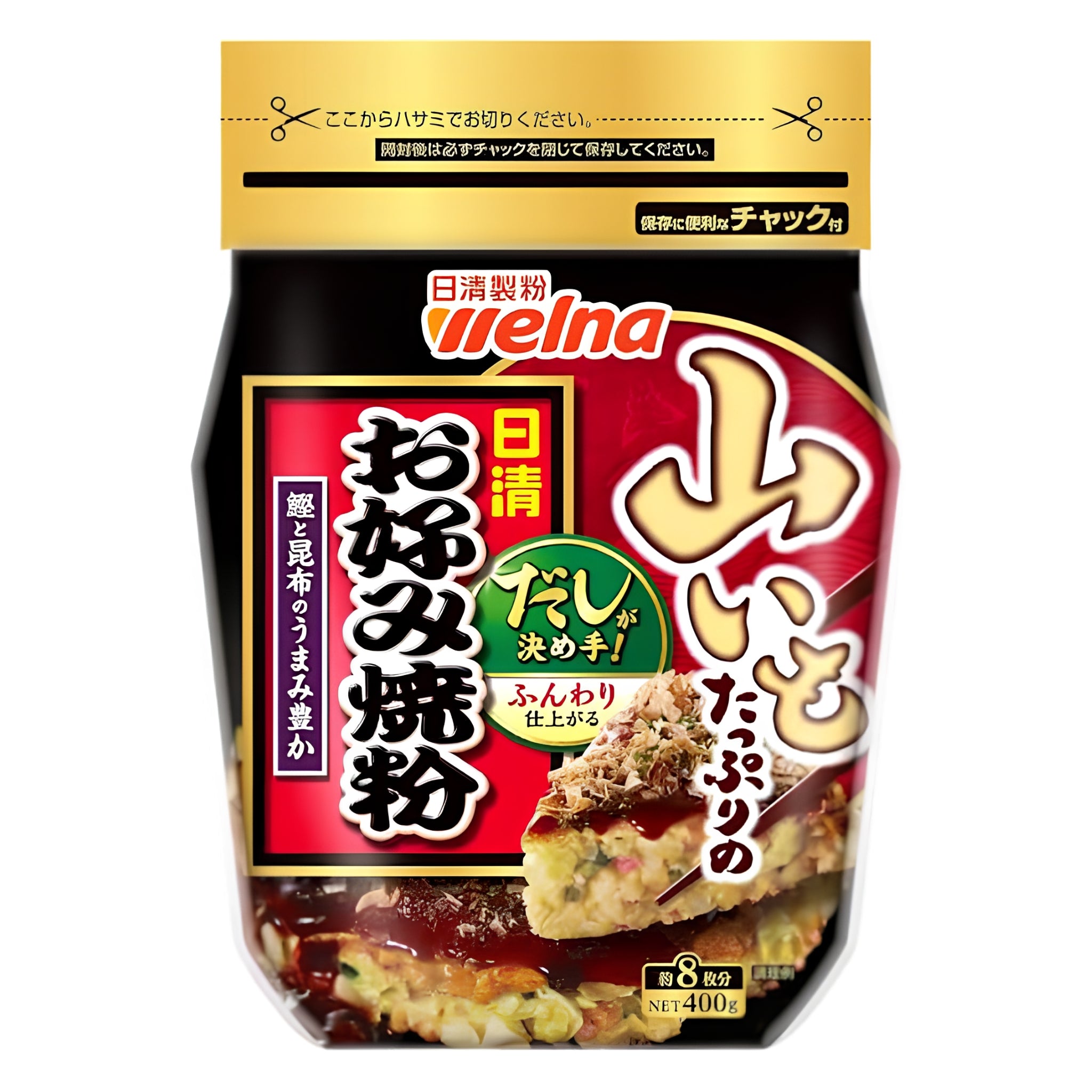 Nisshin Okonomiyaki Flour Mix with Yam 400g