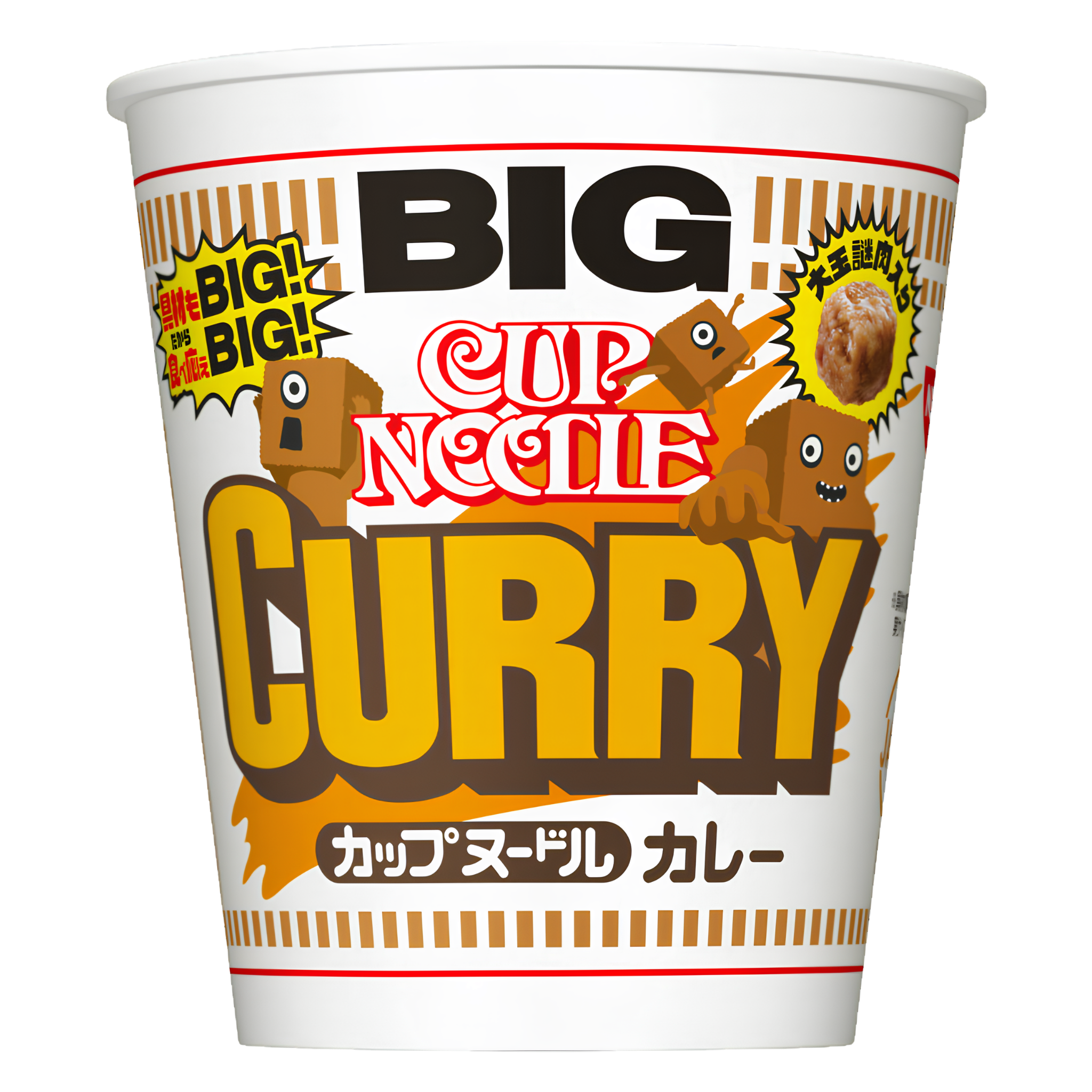 Nissin Cup Noodle Curry Big Japanese Instant Noodles 121g