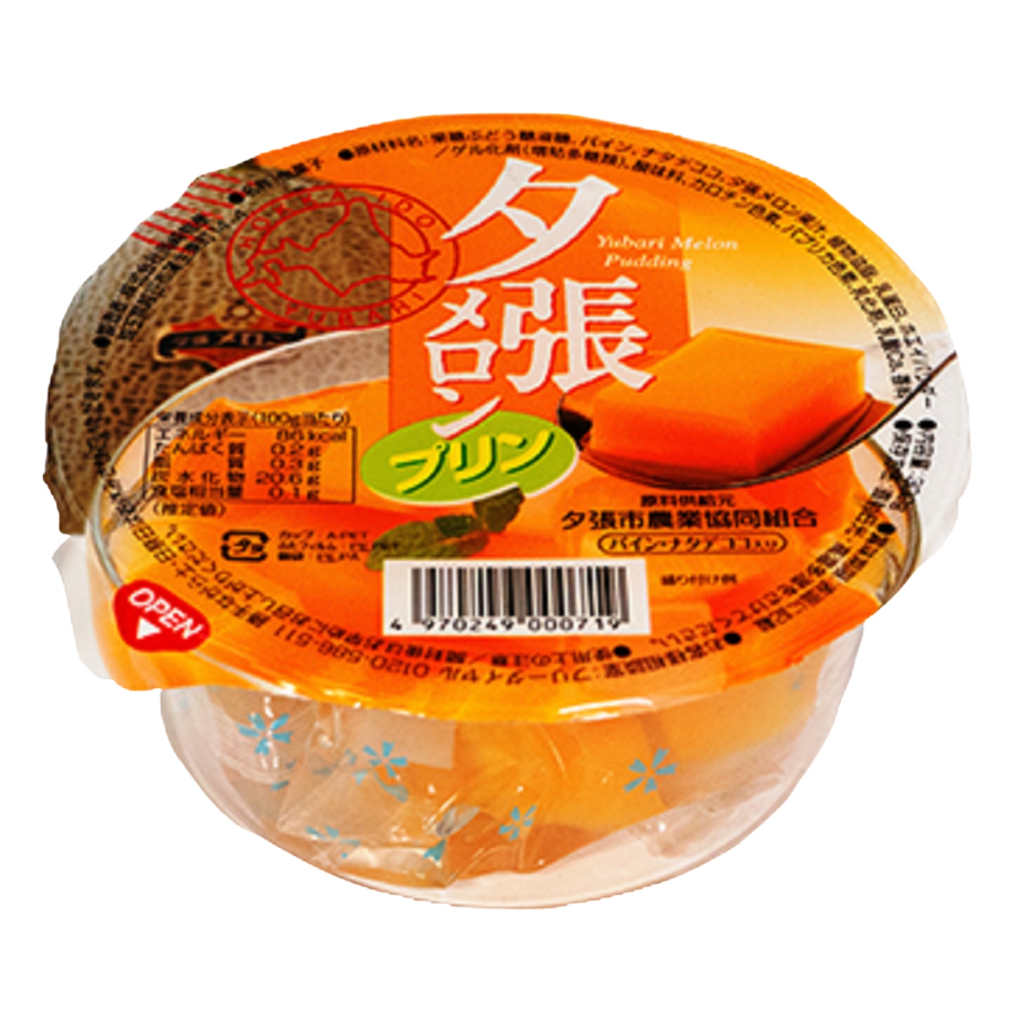Okazaki Bussan Yubari Melon Pudding 300g