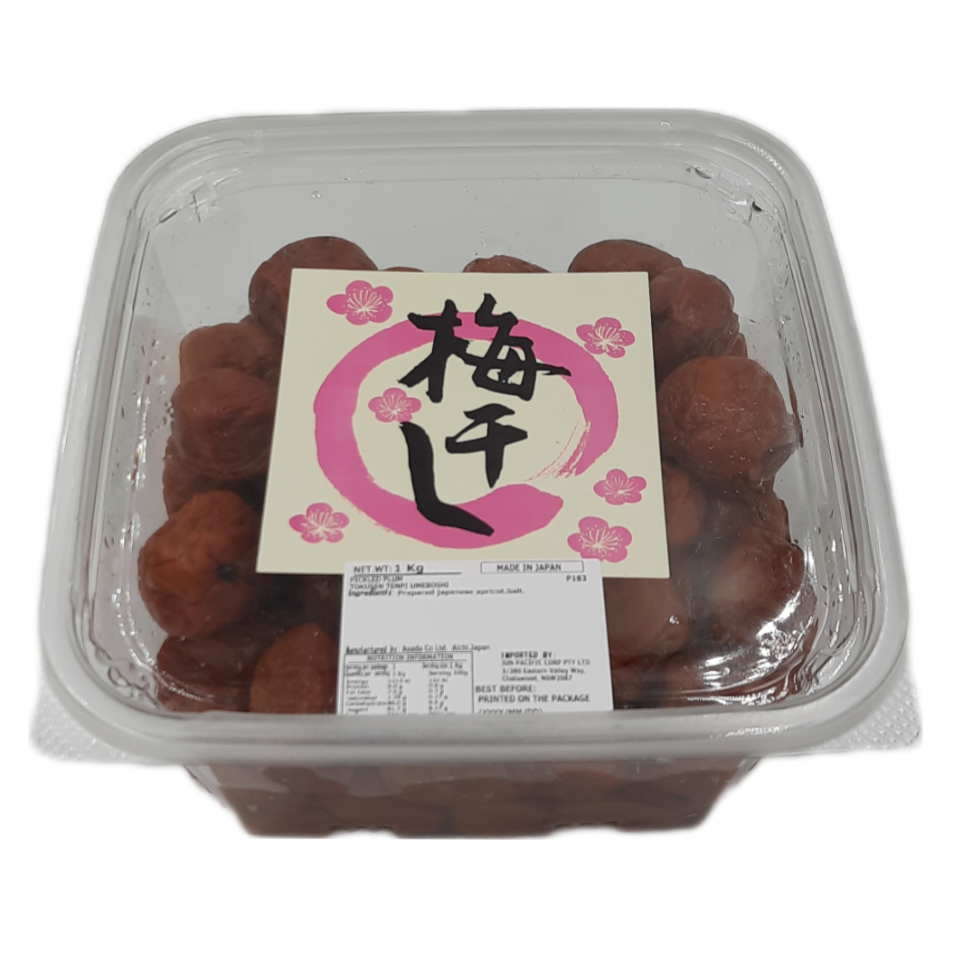 "Asada" Tokusen Tenpi Pickled Plums (Umeboshi) 1kg