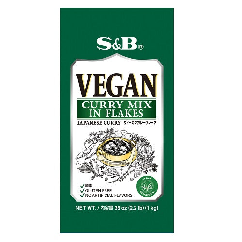 S&B Vegan Curry Mix in Flakes 1kg