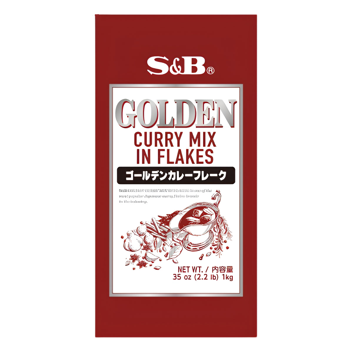 S&B Golden Curry Flakes 1kg