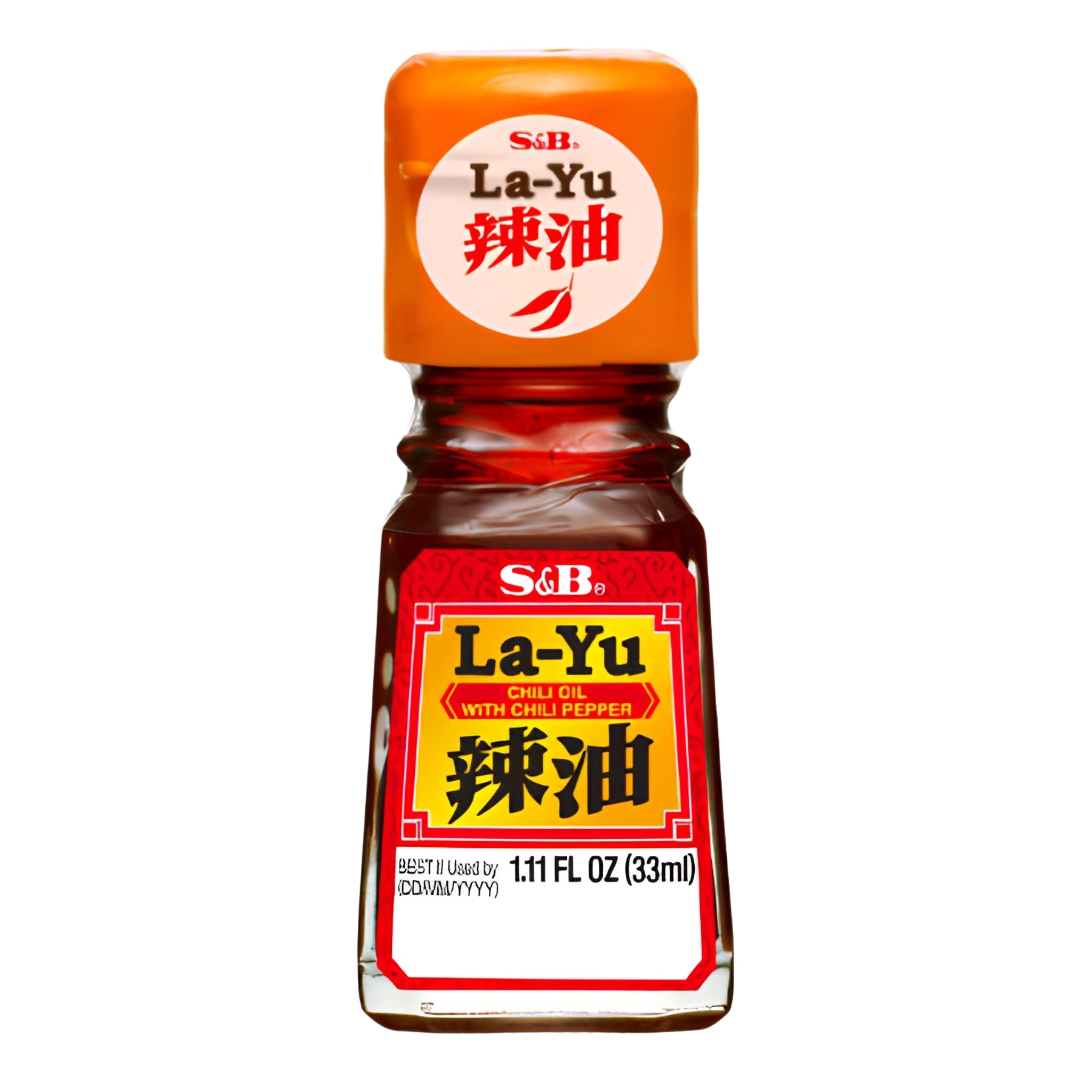 S&B La-Yu Chili Oil with Chili Pepper 33ml