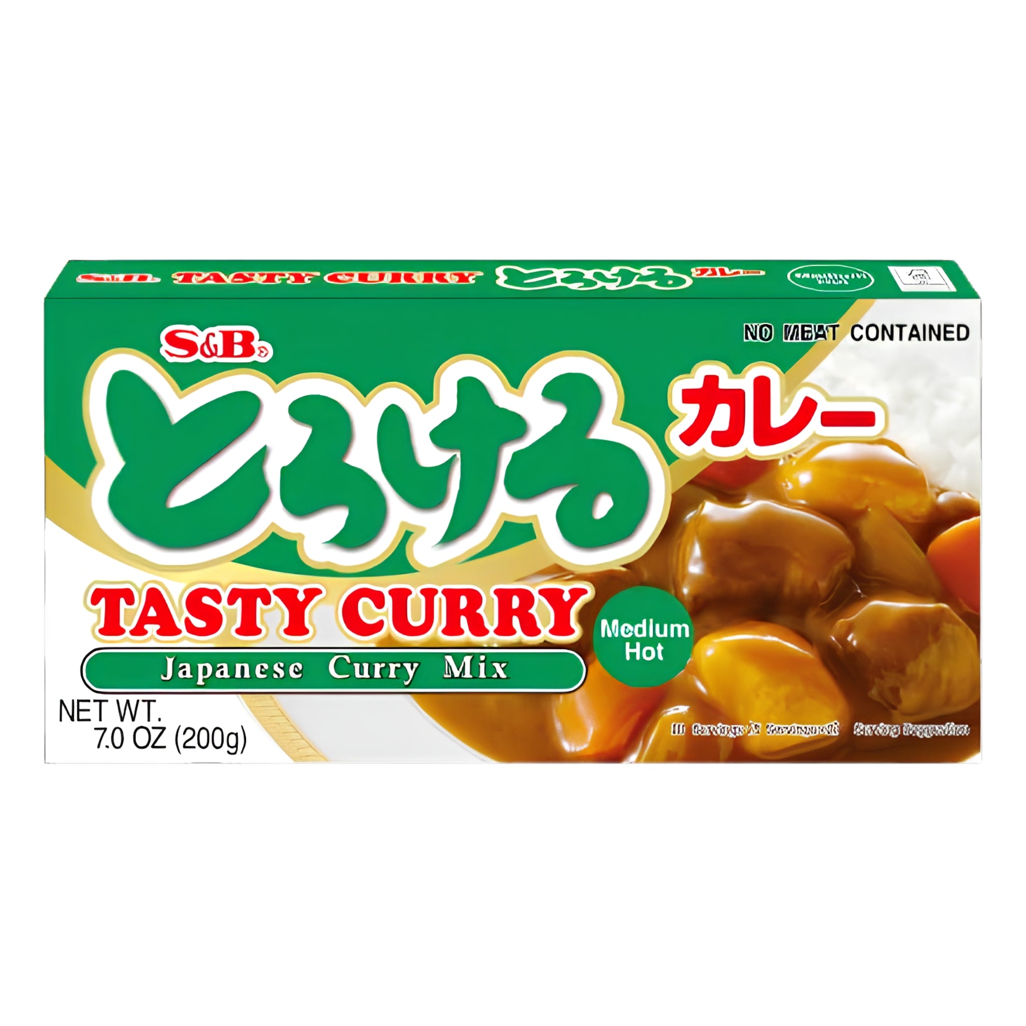 S&B Torokeru Curry Medium Hot Curry Roux 200g