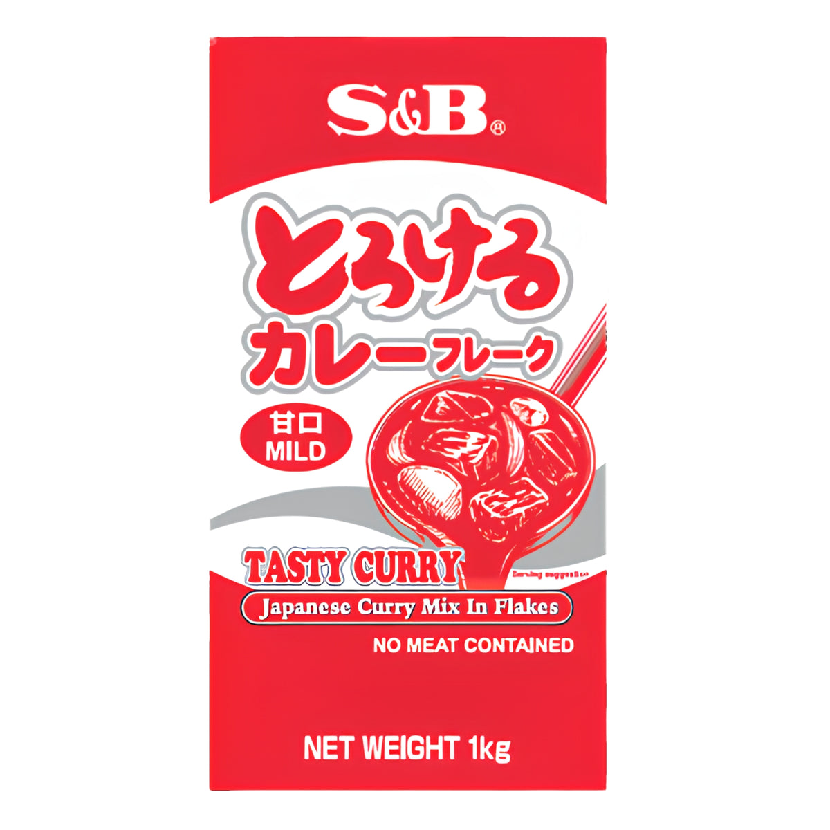 S&B Torokeru Curry Mild Curry Flakes 1kg