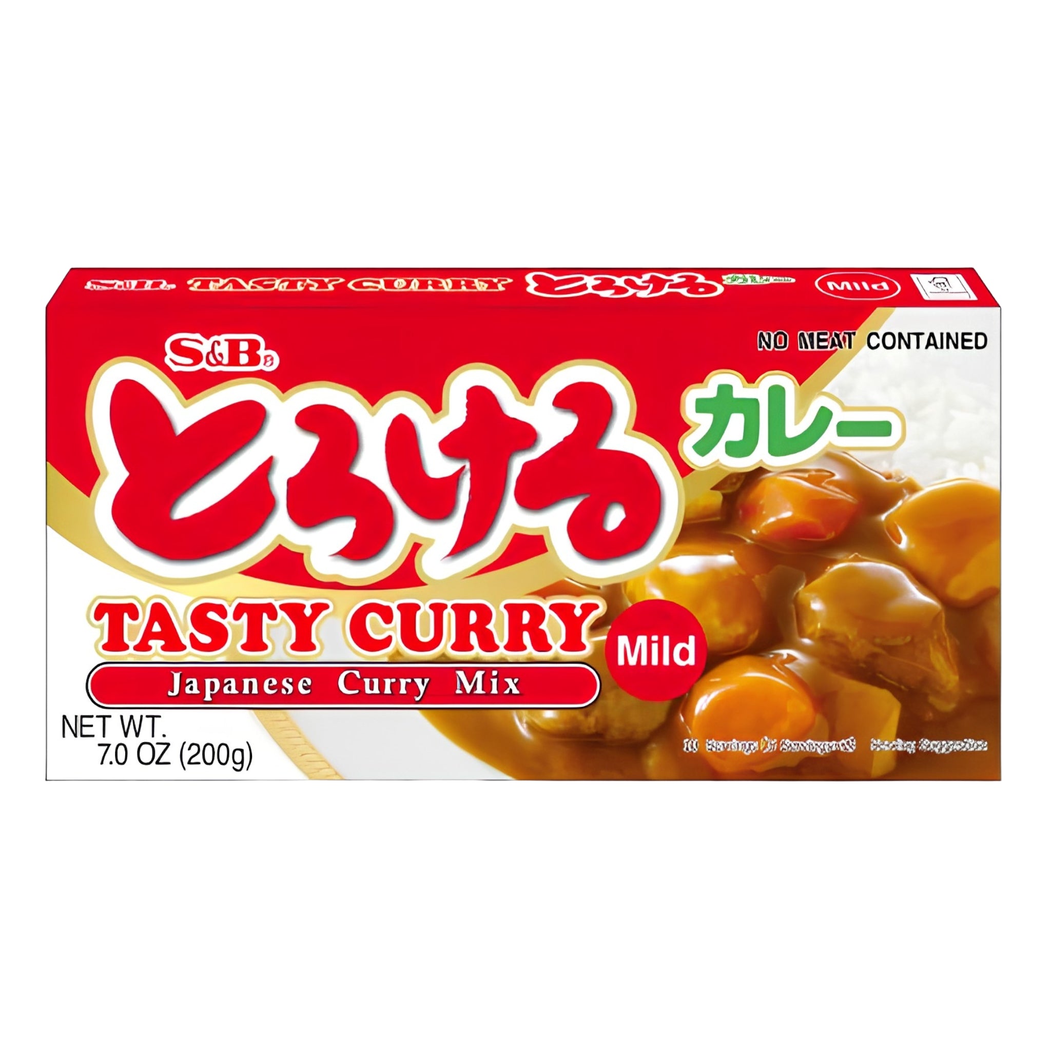 S&B Torokeru Curry Mild Curry Roux 200g