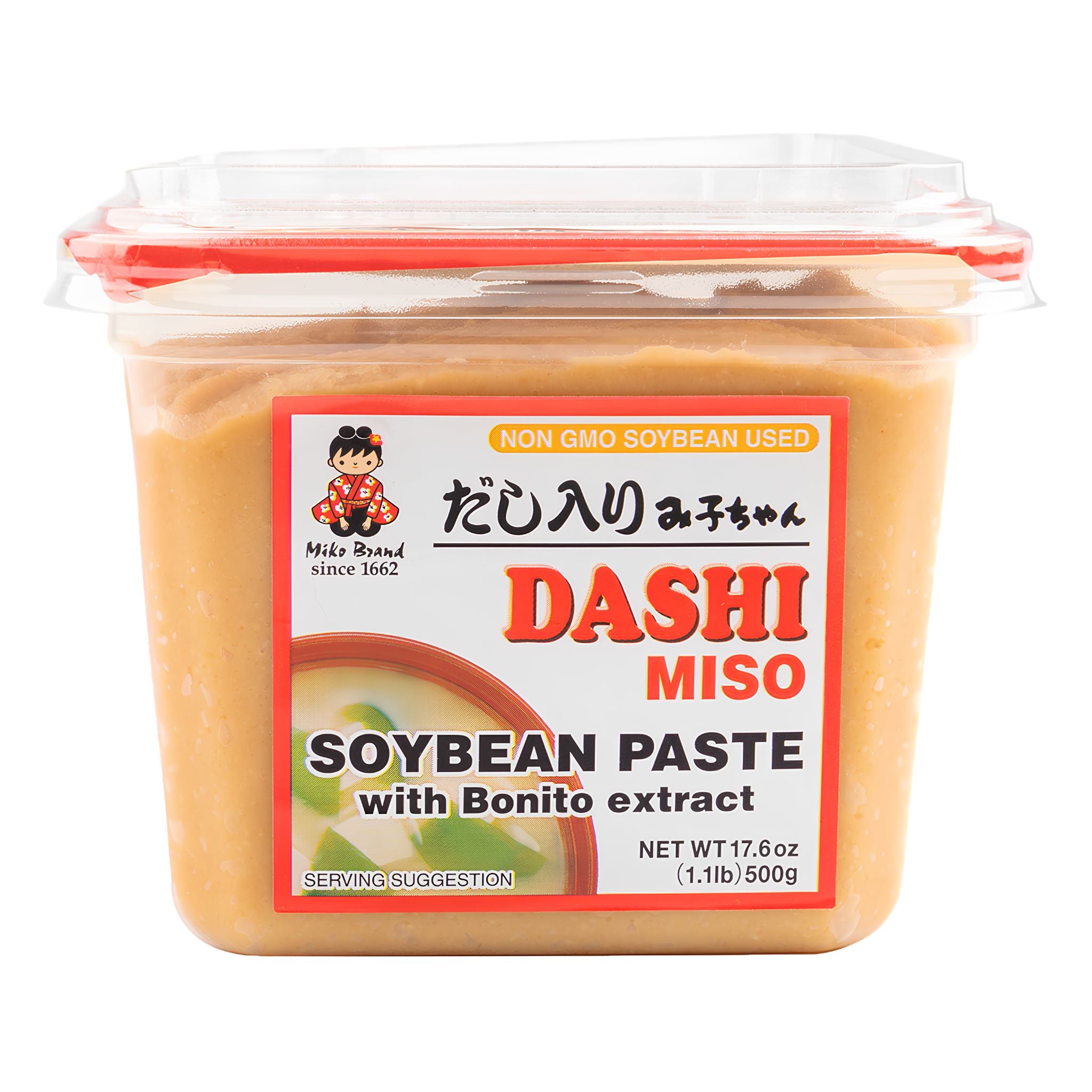 Shinsyu-Ichi Miko-chan Dashi Miso (Bonito) 500g