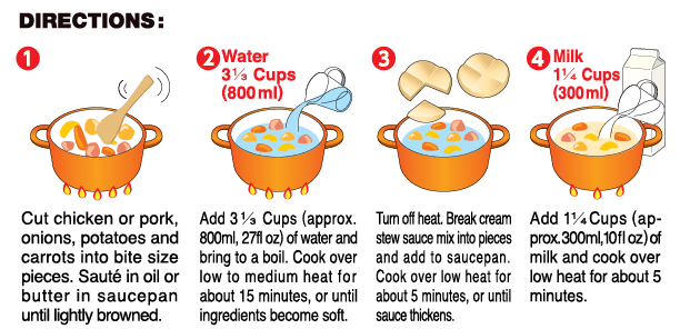 House Cream Stew Roux 140g