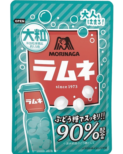 Morinaga Large Ramune Tablet Candy 41g