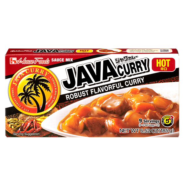 House Java Curry Hot 185g