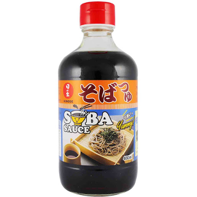 Hinode Soba Sauce (Mentsuyu, Concentrated) 400ml
