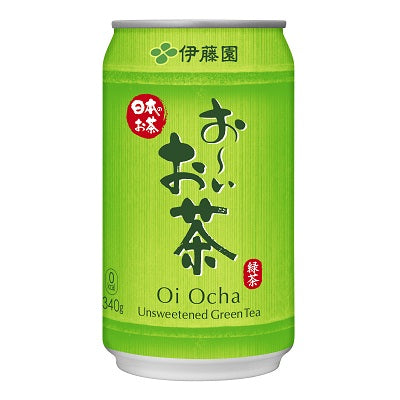 Ito En O-i Ocha Green Tea Can 340ml x24 _9kg