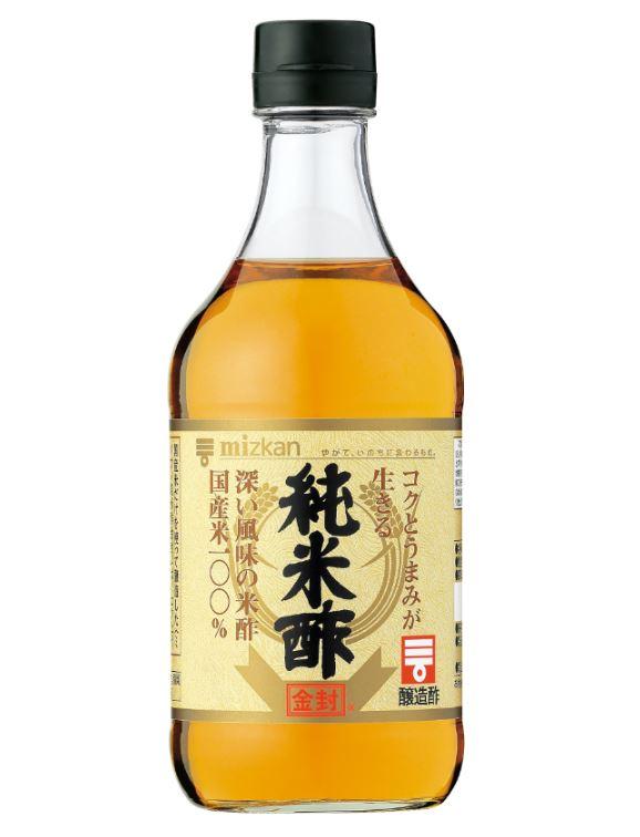 Buy Mizkan Junmai Su Kinpu - Pure Vinegar Gold Edition 500ml | Jun Direct
