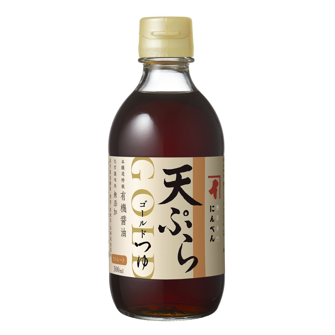 Ninben Gold Tsuyu for Tempura (Straight Type) 300ml