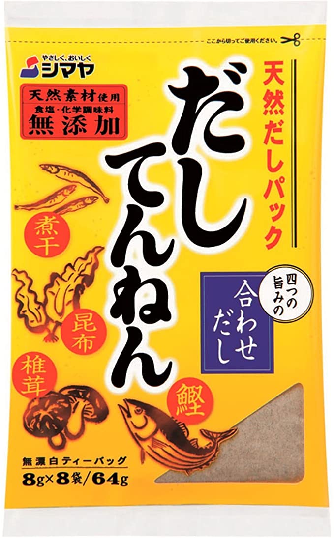 Shimaya Dashitennen Natural Dashi Pack 64g