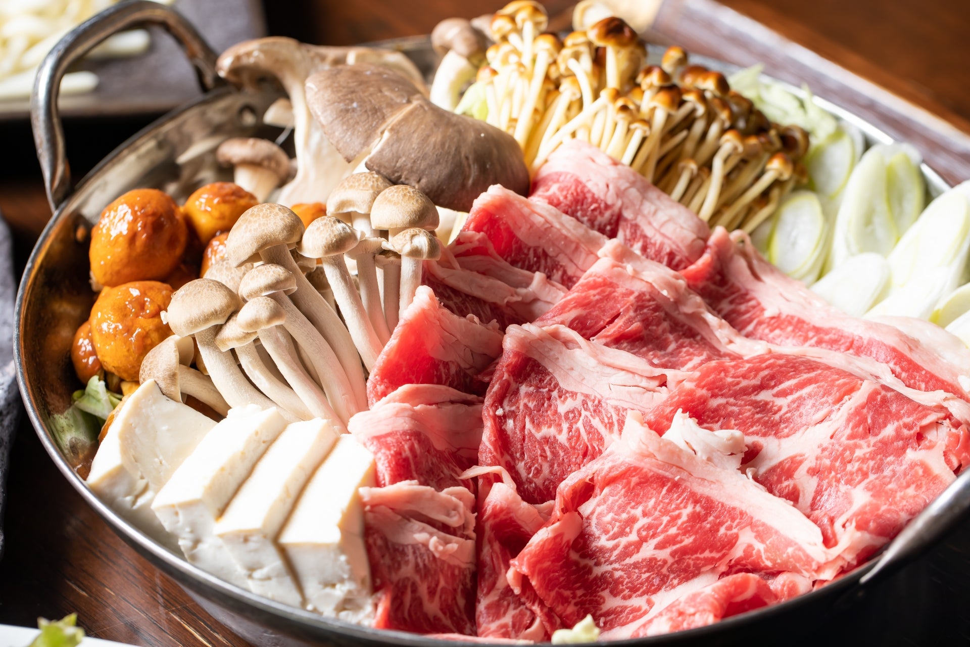 Sukiyaki Ingredients
