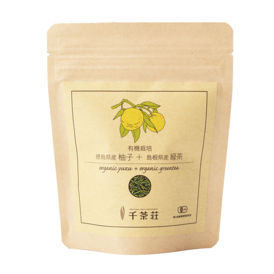 “Sencha Sou” Organic Yuzu Green Tea TB (8x3g)