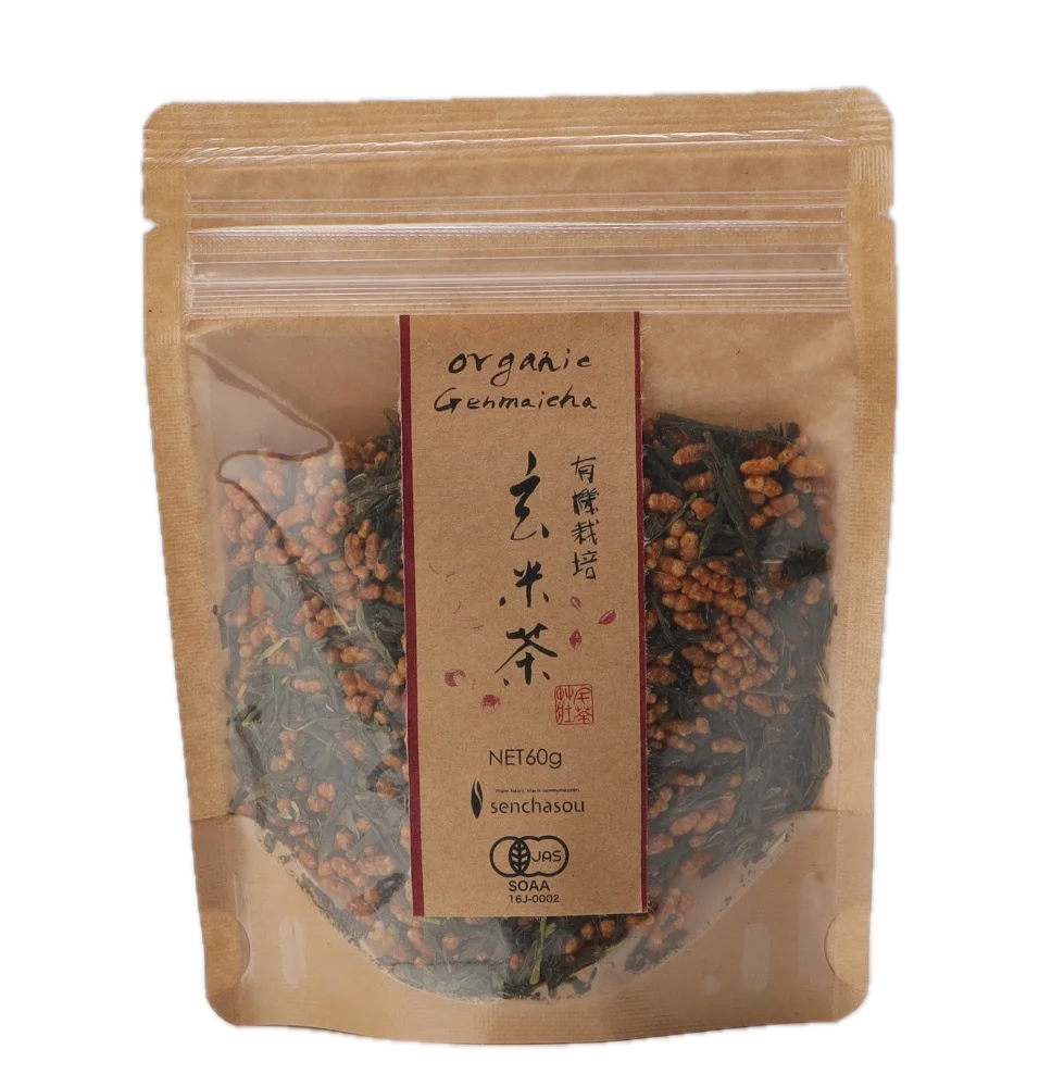 “Sencha Sou” Organic Genmai Tea 60g