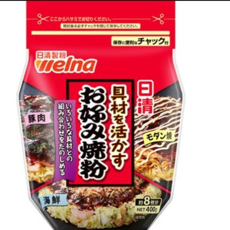 "Welna" Okonomiyaki Flour with Bonito Aroma 400g