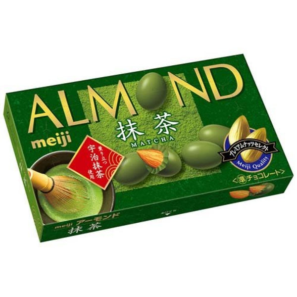 "Meiji" Almond Chocolate Matcha 58gm