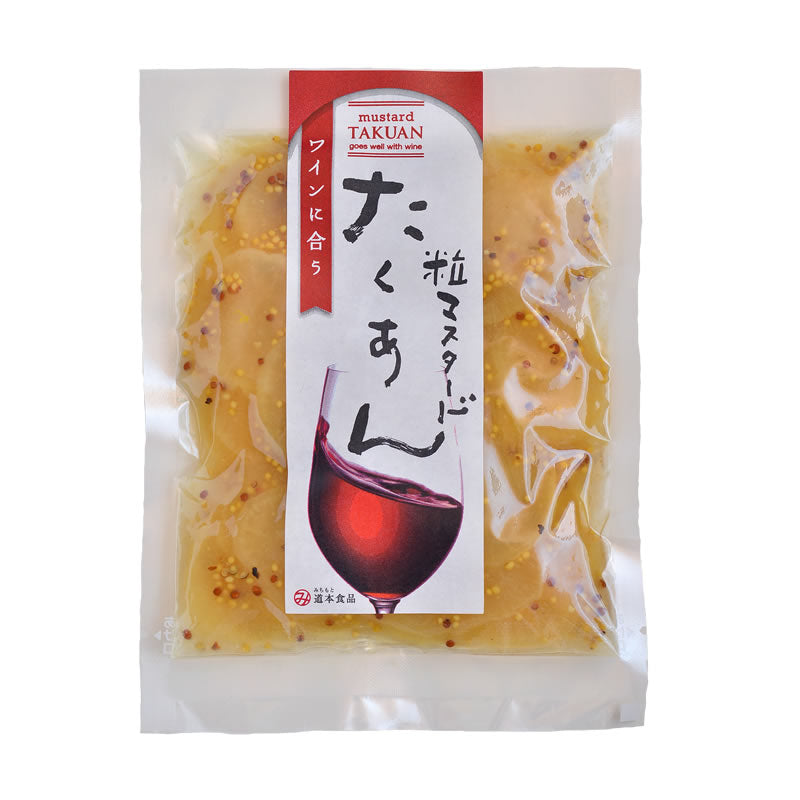 [BBD: 24 May 2025] “Michimoto” Tsubu Mustard Takuan 70g