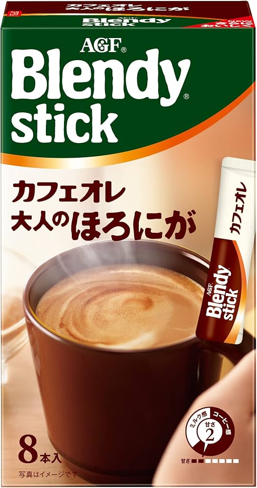 "AGF" Blendy Stick Café au Lait Bitter (8gx8)
