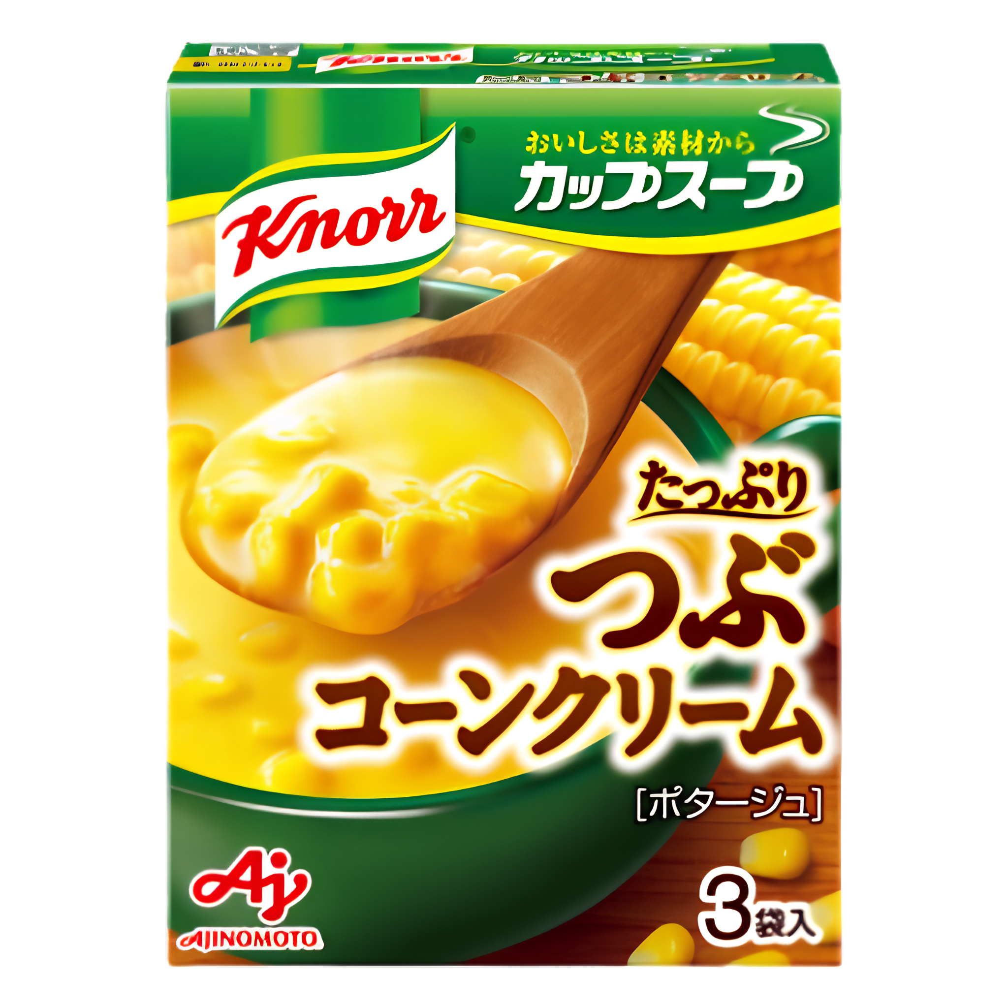 Ajinomoto Knorr Cup Soup Chunky Corn Cream 3 Servings 48.3g