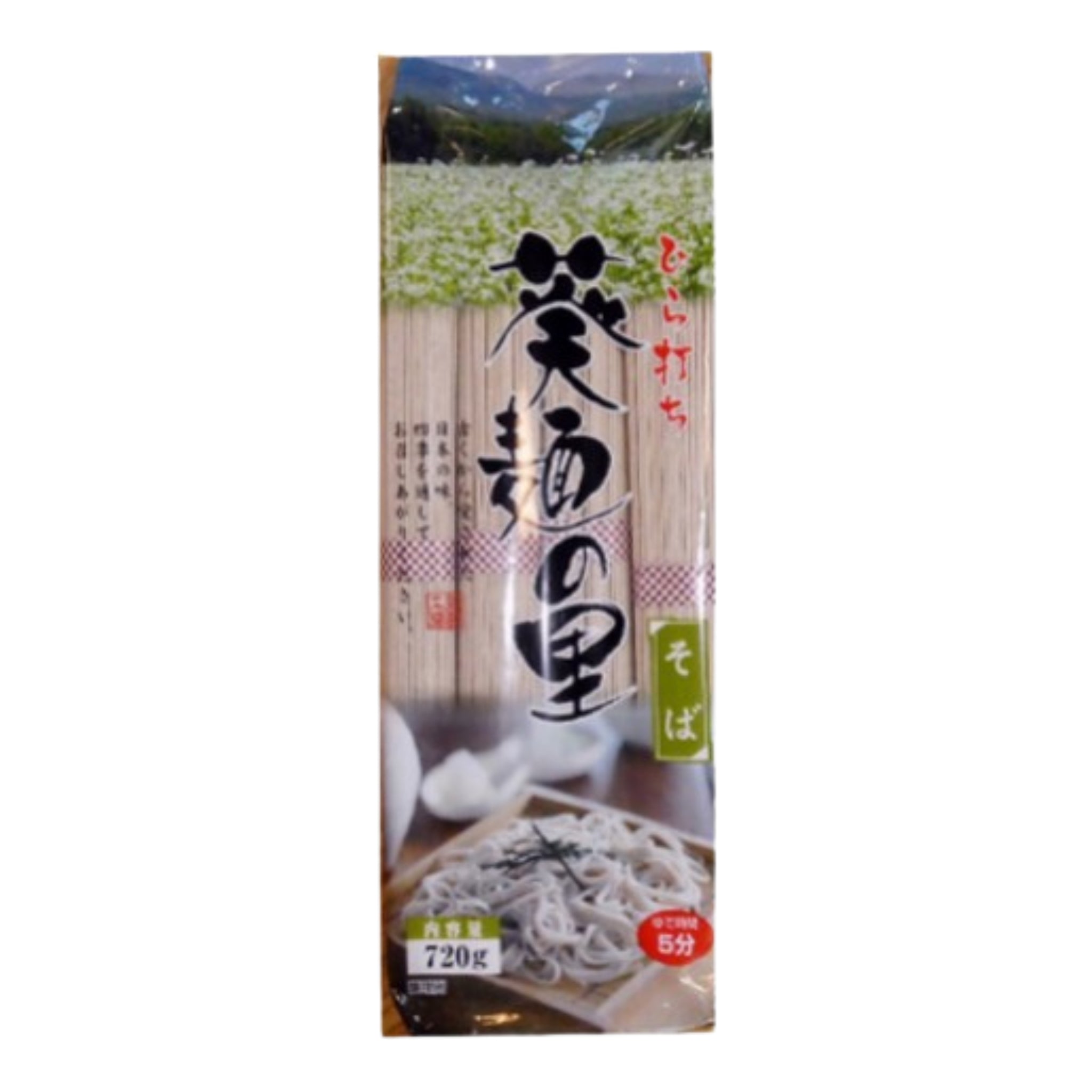 Aoi Men no Sato Flat-Cut Soba 720g