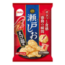 Befco Seto no Shioage Ebi Aji Shrimp Rice Crackers 76g