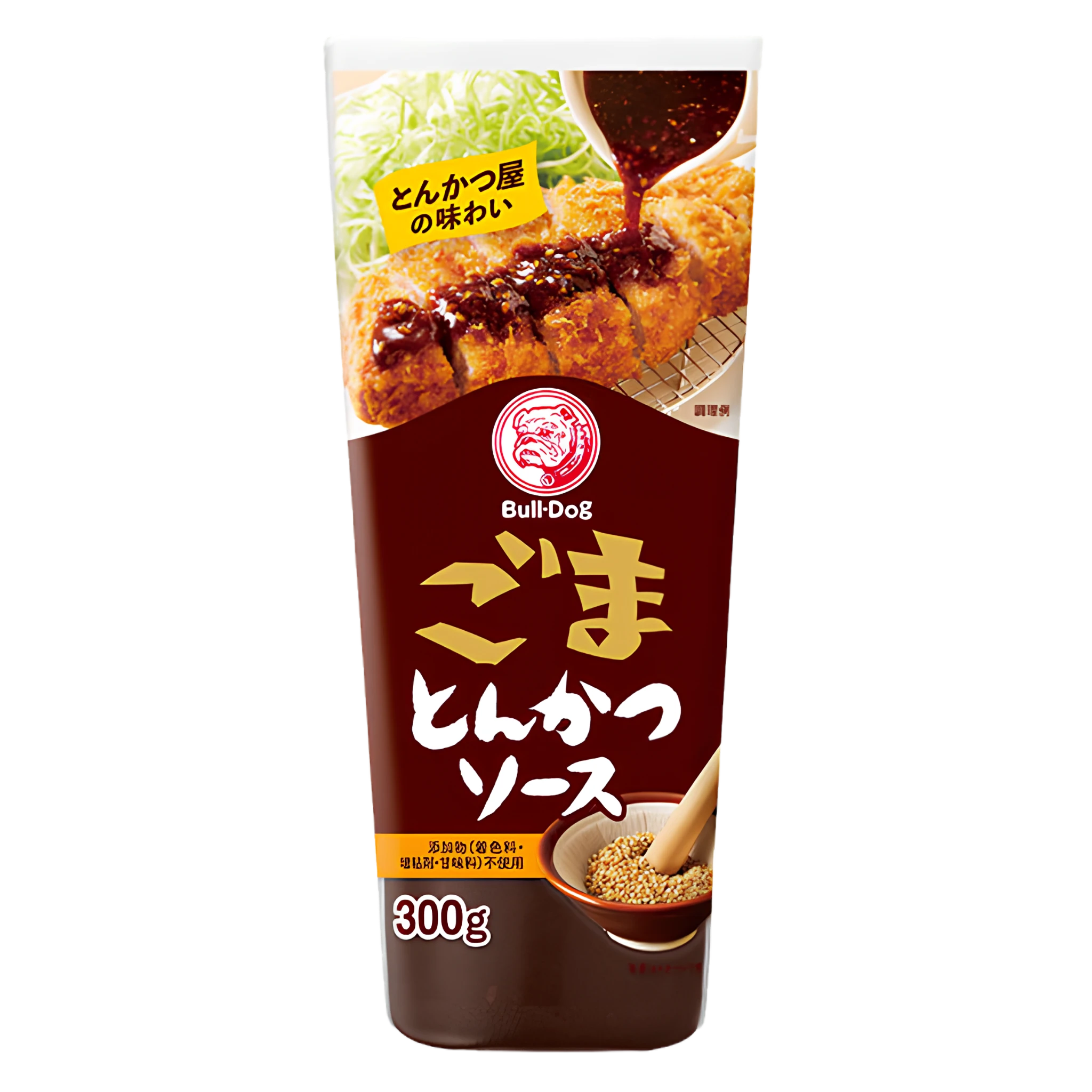 Bulldog Goma Tonkatsu Sauce Tube 300g