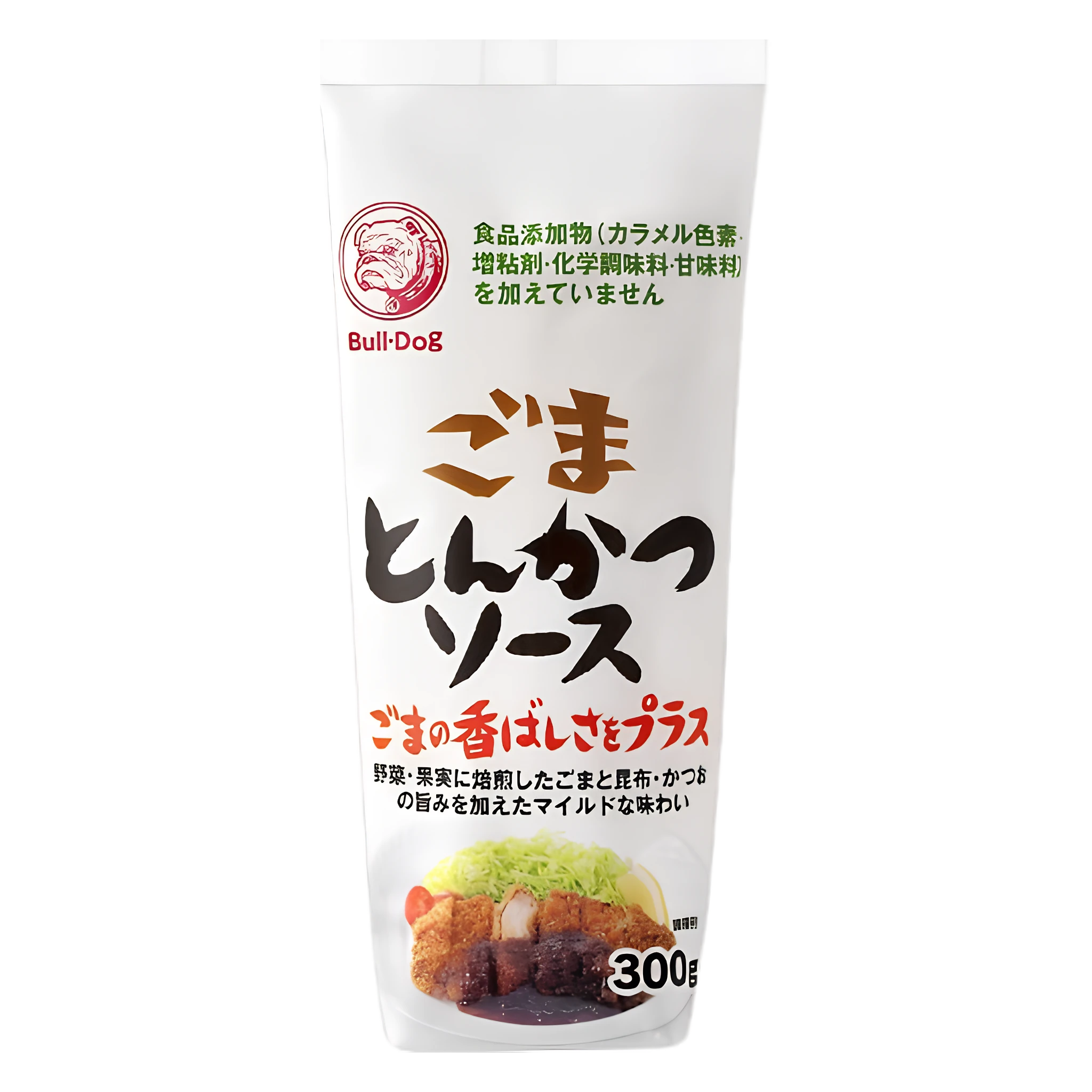 Bulldog Goma Tonkatsu Sauce Tube 300g
