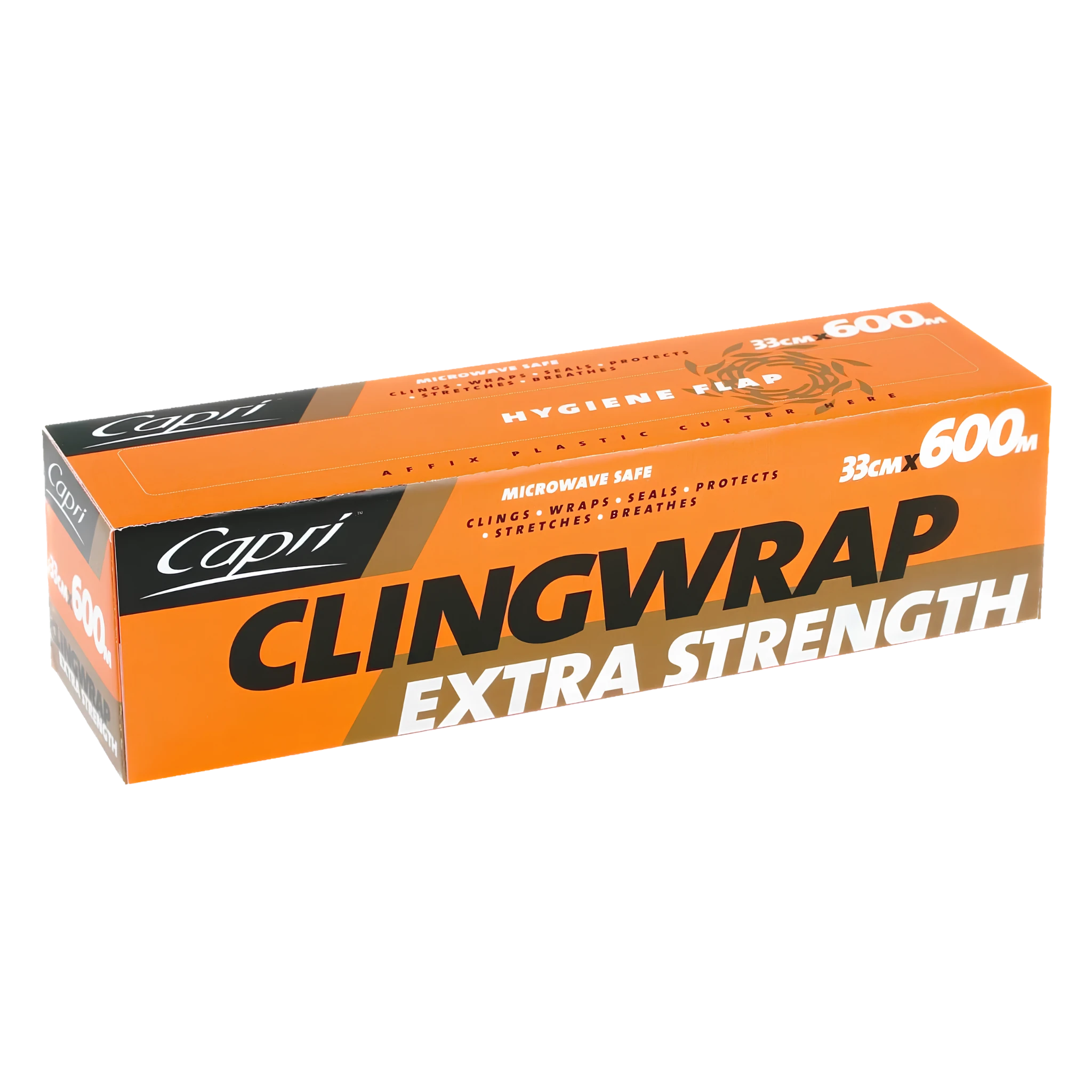Capri Cling Wrap Extra Strength Dispenser 33cm x 600m