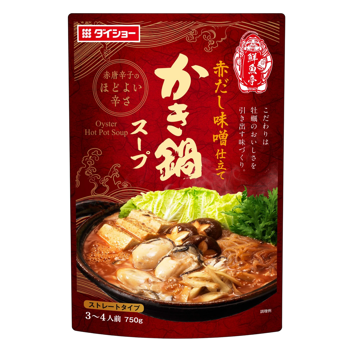 Daisho Sengyotei Kaki Nabe Oyster Hot Pot Soup Base 750g