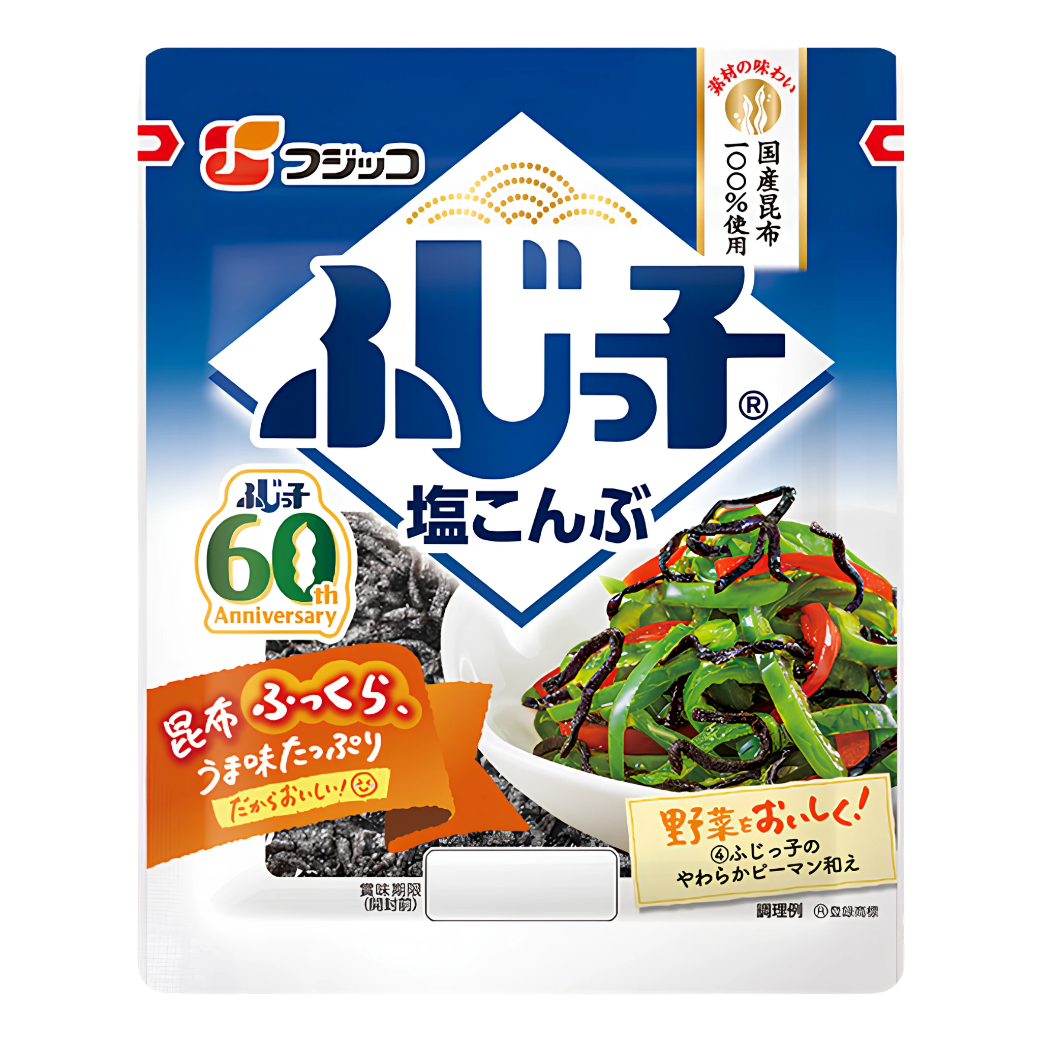 Fujicco Shio Konbu Salted Kelp 28g