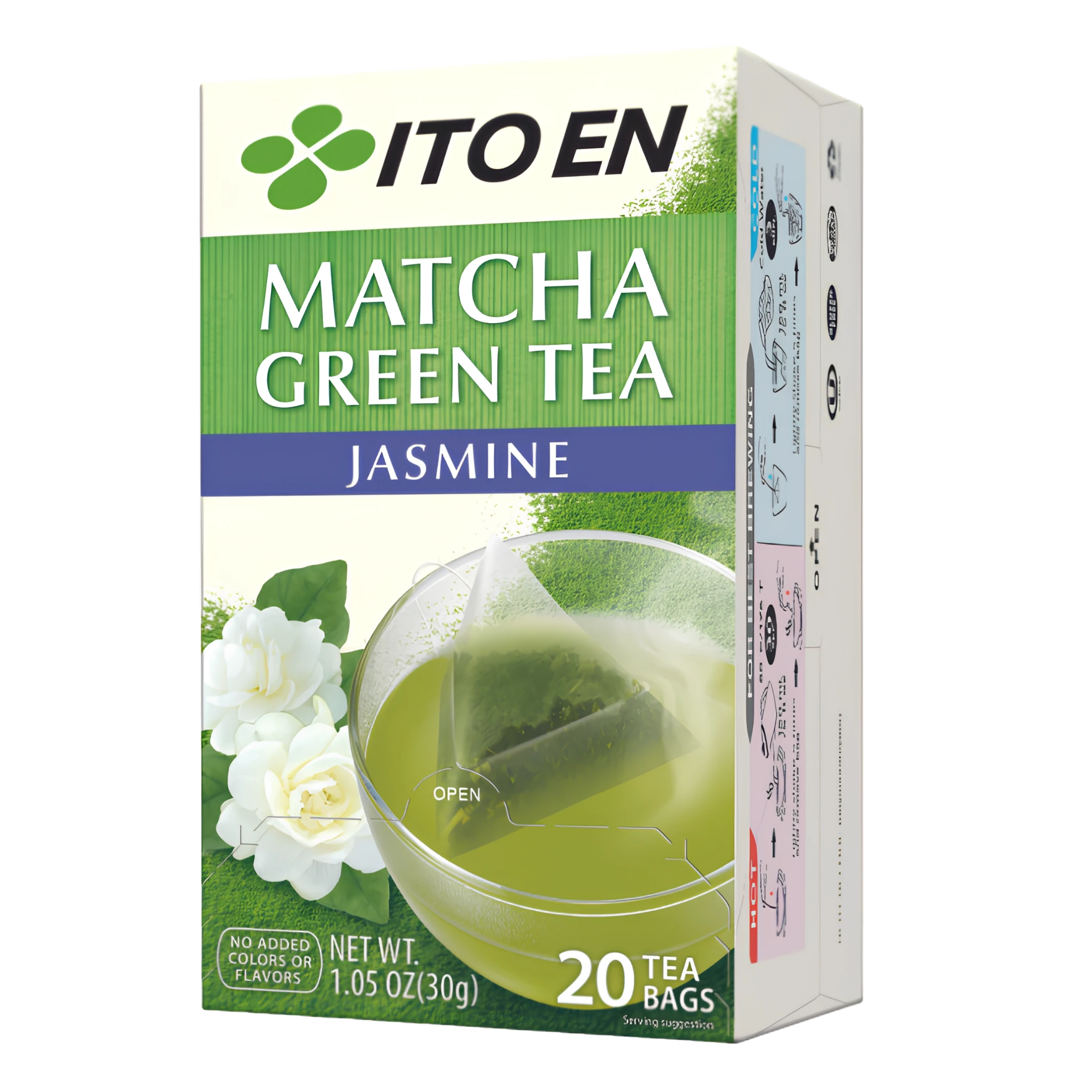Ito En Matcha Green Tea Jasmine Bags 30g